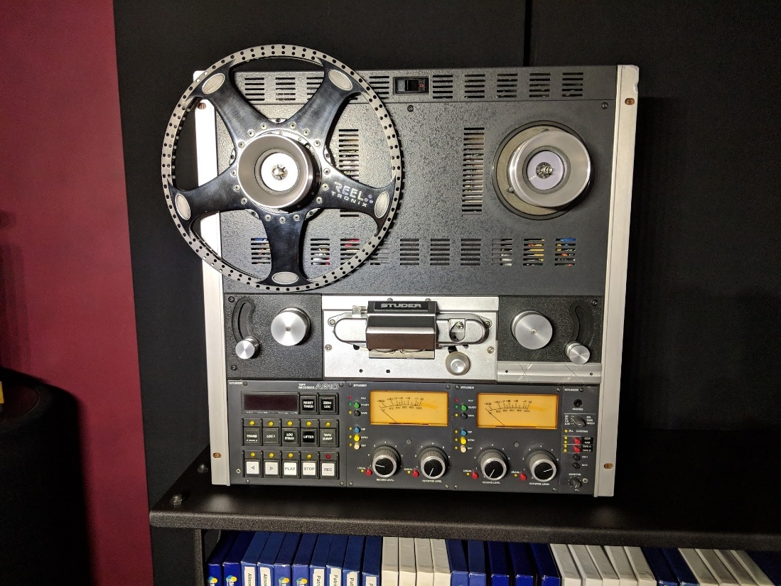 Studer A810 Professional Reel to Reel Tape Recorder / New Flux