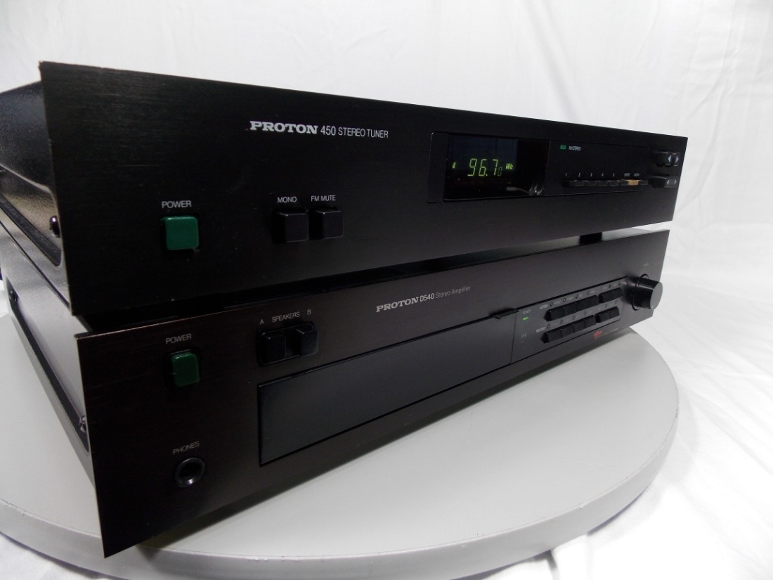 Proton D540 Amp and 450 Tuner For Sale - UK Audio Mart