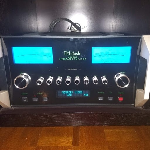 mcintosh MA -8000 Dealer Ad - UK Audio Mart