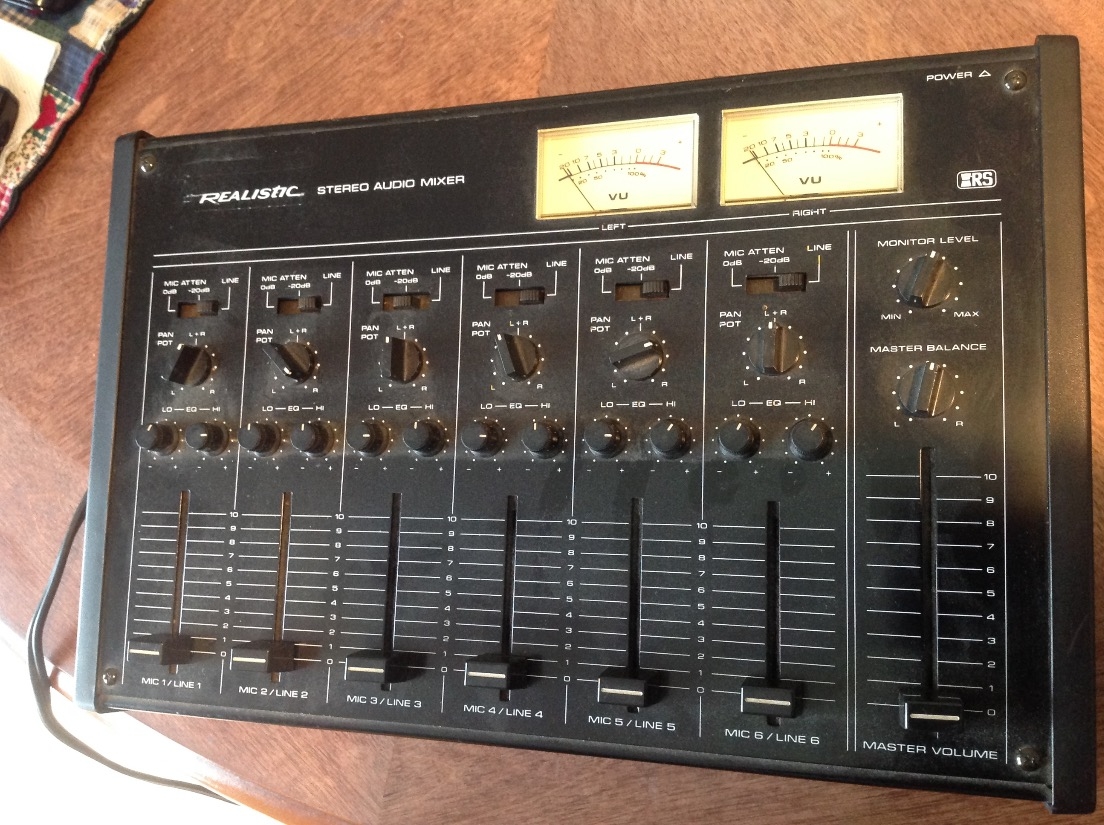 Download Realistic 6 channel mixer, model 32-1210 For Sale - UK ...