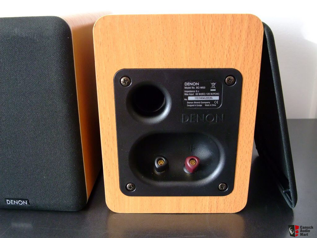 Denon Sc M53 Bookshelf Speakers Photo 1100312 Uk Audio Mart