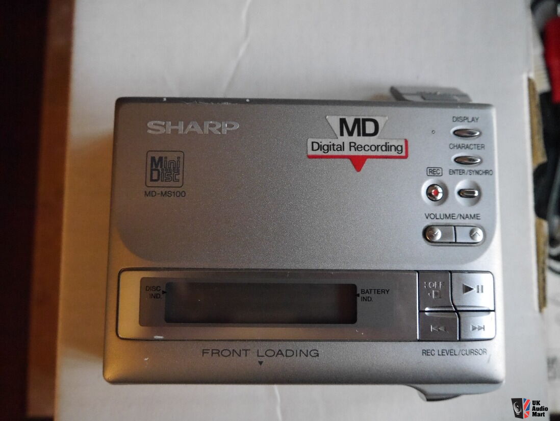 Sharp MD-MS100H Recorder, Excellent fully Functional, Boxed #1446961 - UK Audio Mart