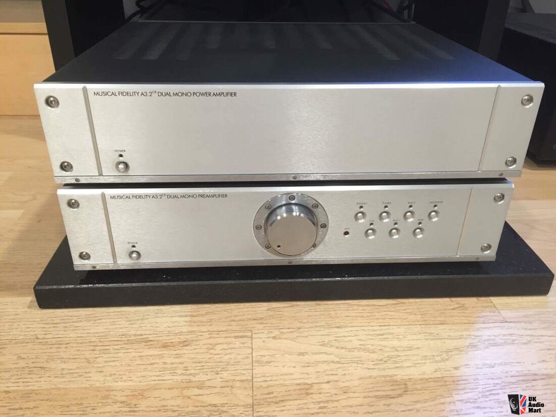 Musical Fidelity A3.2cr dual mono preamp+power amp Photo 1471719 UK