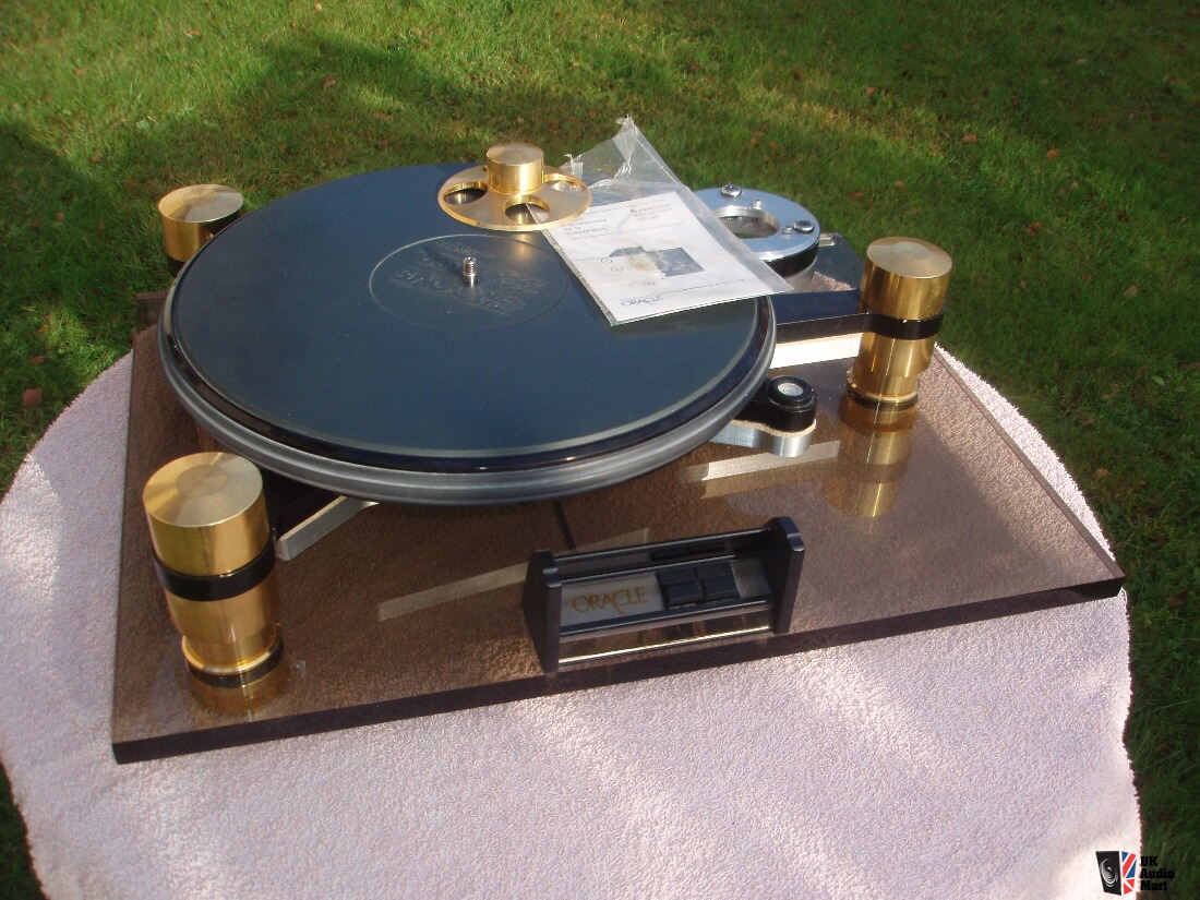 Oracle DELPHI MKII 7 Gold black W Double Subchassis DIY Maglev 