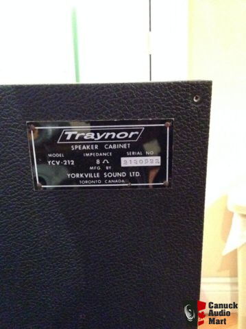 1972 Traynor Cerwin Vega Ycv 212 Speaker Cabinets Photo 1770192