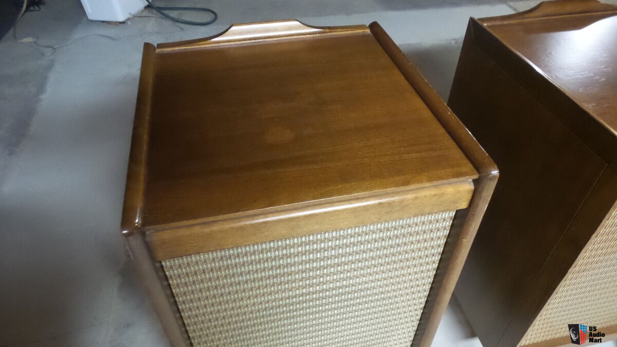 Walnut Speaker Cabinets With Jensen Speakers Photo 1975829 Uk