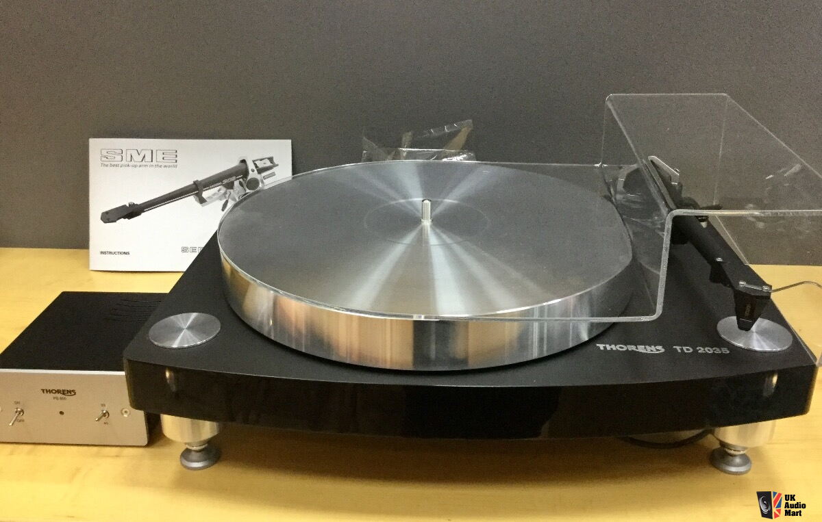 Thorens TD-2035 + SME 309 + Ortofon 2M Black Dealer Ad - UK Audio Mart