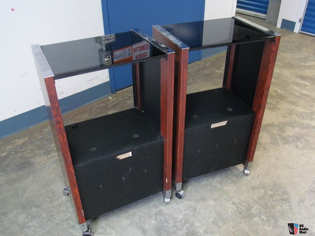 Pair Of Technics Sh 999 Audio Rack Cabinets Photo 2159903 Uk