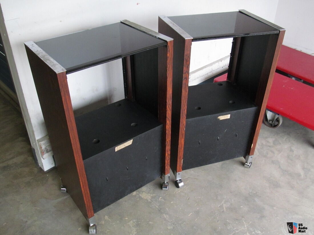 Pair Of Technics Sh 999 Audio Rack Cabinets Photo 2159909 Uk