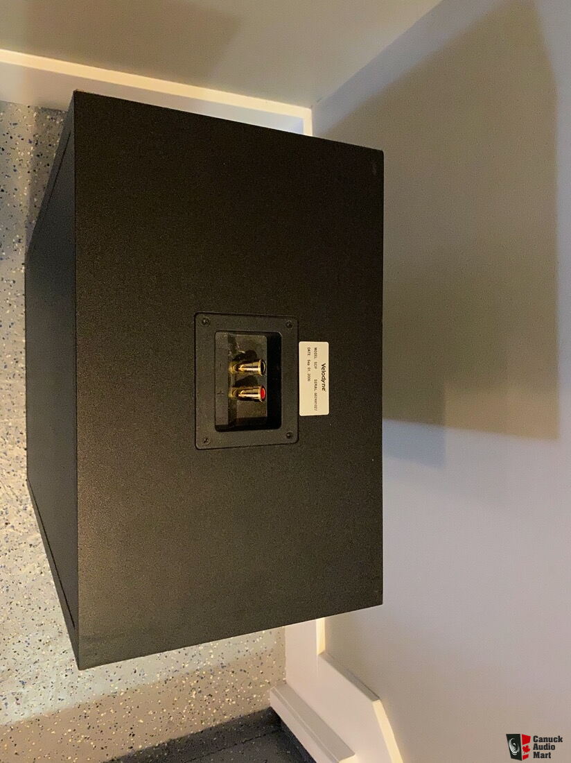 Velodyne Scif In Wall In Ceiling In Floor Subwoofer With Sc 600