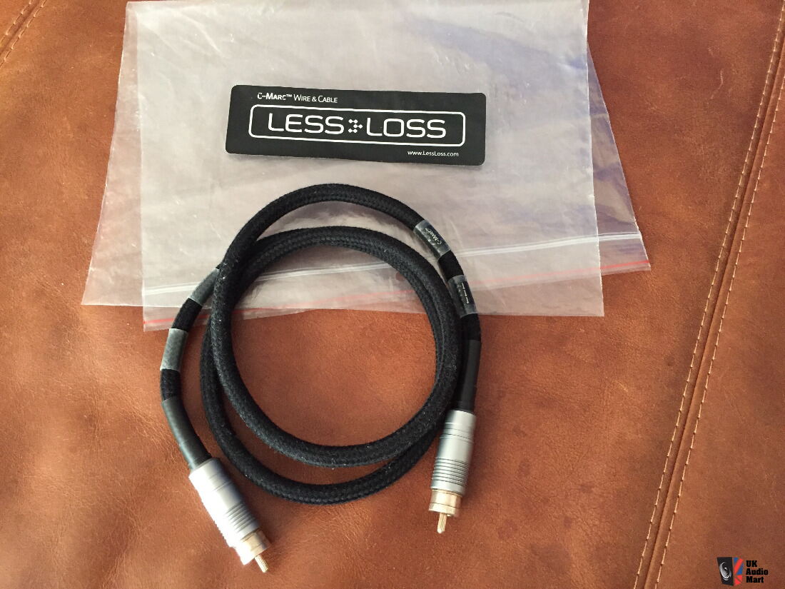 Lessloss CMarc Digital 1m RCA spdif cable For Sale UK Audio Mart