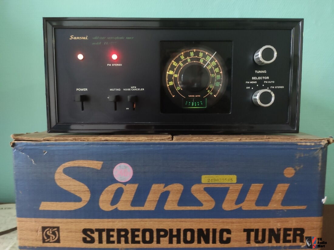 SANSUI 高感度高音質 チューナー T-α77-