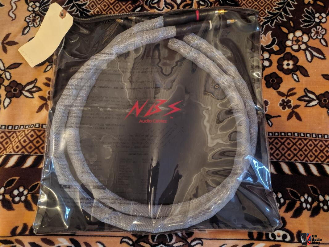 Nbs Omega 0 rca cable 4ft 1.2m For Sale - UK Audio Mart