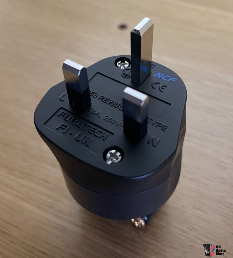 Furutech FI-1363(R) NCF UK Mains Plug (New) Photo #3503673 - UK