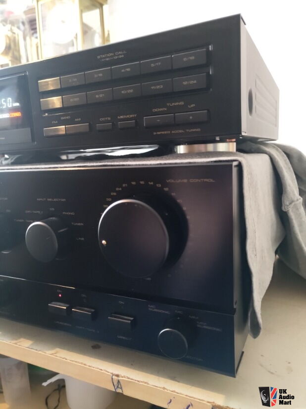 Pioneer A656 mark II stereo integrated amplifier + matched F656