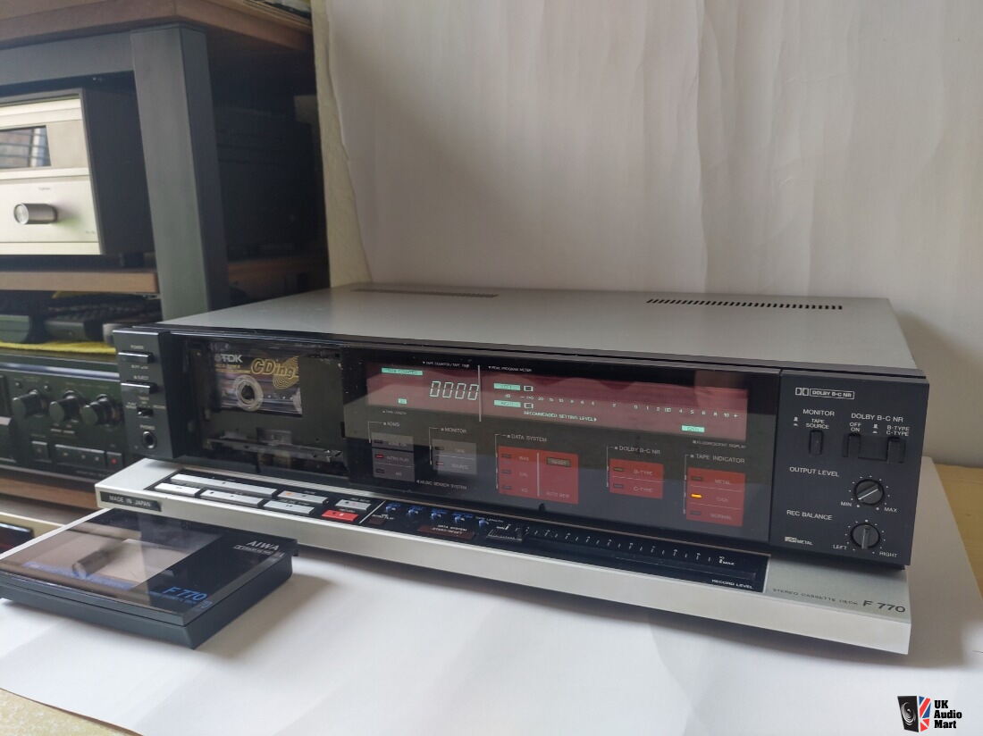 AIWA AD-F770 Stereo Cassette Tape Deck Photo #3969247 - UK Audio Mart