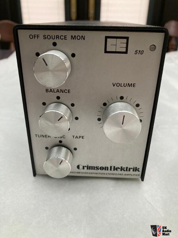 Crimson 510 battery Preamp (current spec) For Sale UK Audio Mart