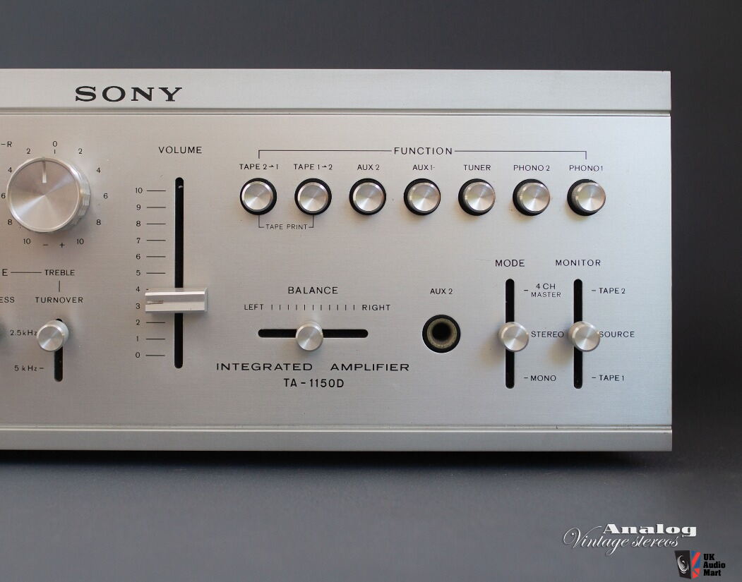 Amplifier Sony TA-1150D, Serviced, cleaned, tested For Sale - UK Audio Mart