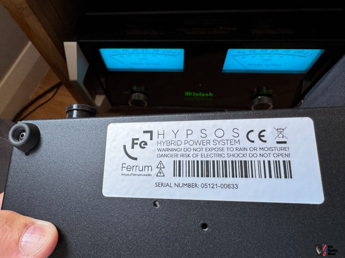 Ferrum Audio WANDLA DAC, Pre-Amp & Ferrum HYPSOS - Hybrid Power System ...
