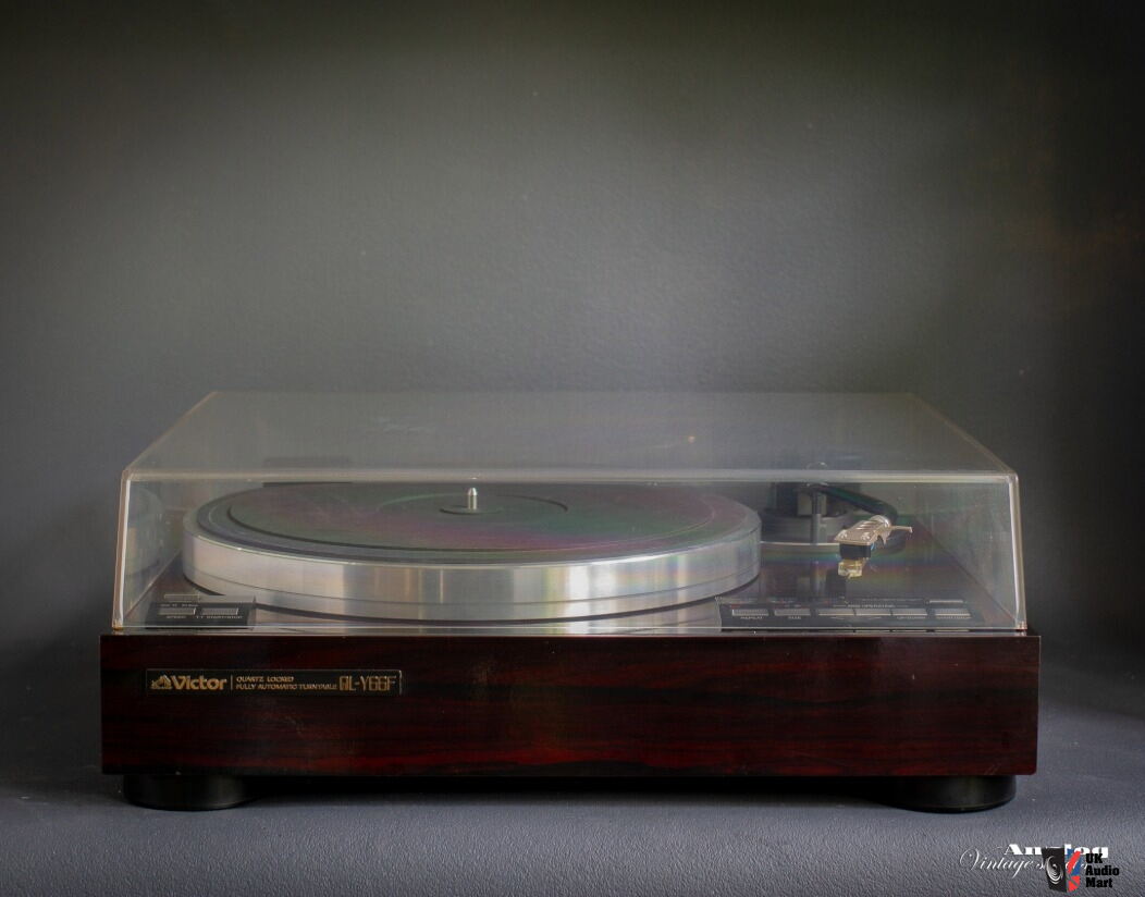 Turntable Victor JVC QL Y66F and QL Y55F Good Condition, Working