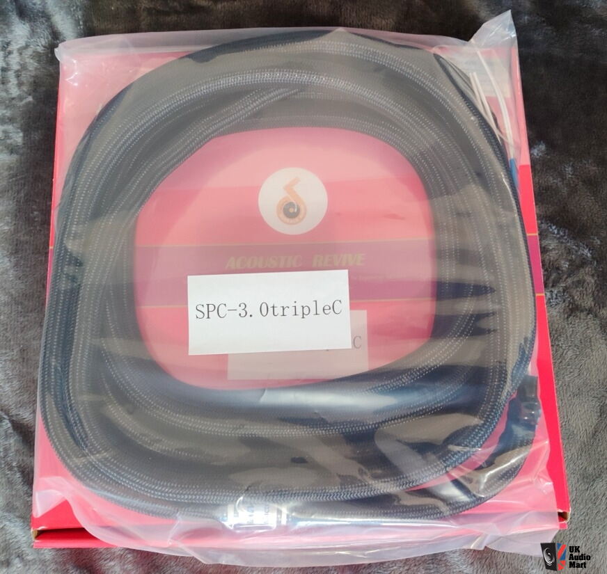 Acoustic Revive SPC-tripleC Hi-End Speakers Cable 3m!New For Sale
