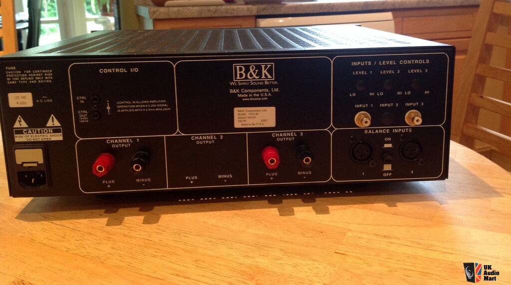 B & K Component Ltd. Model : ST2140 Power Amplifier Photo #766283 - UK ...