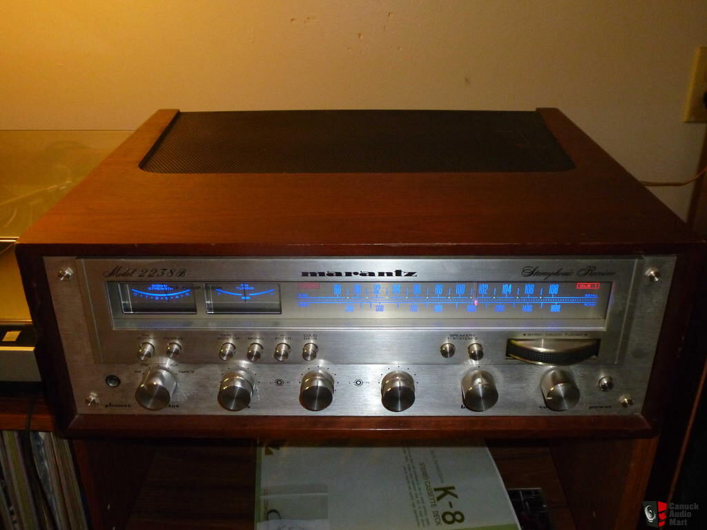 Rare Vintage Marantz 2238b With Wc 22 Wood Cabinet And Dlb 1 Photo